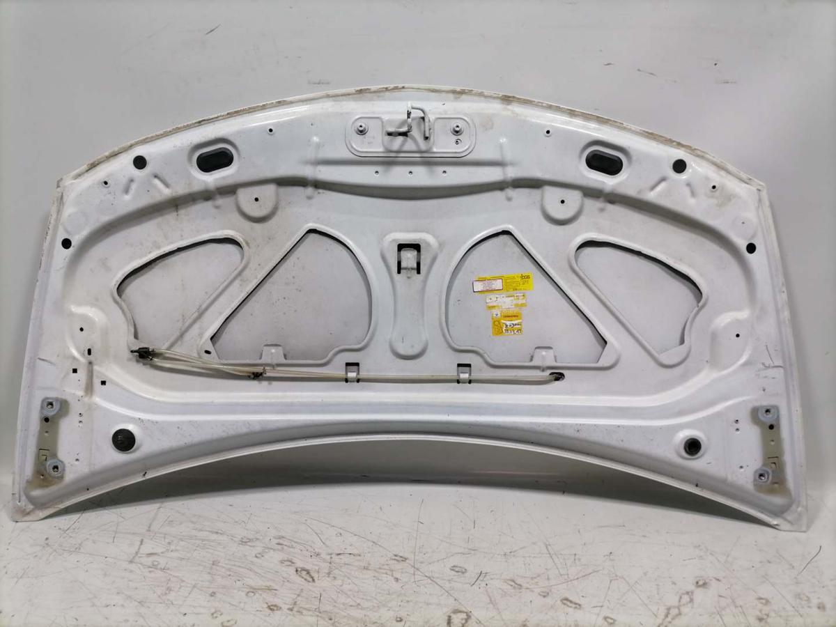 Renault Clio 3 original Motorhaube OV369 Wei&szlig; Bj.2009